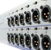Picture of Active AudioPressBox and drive unit in rack, Dante