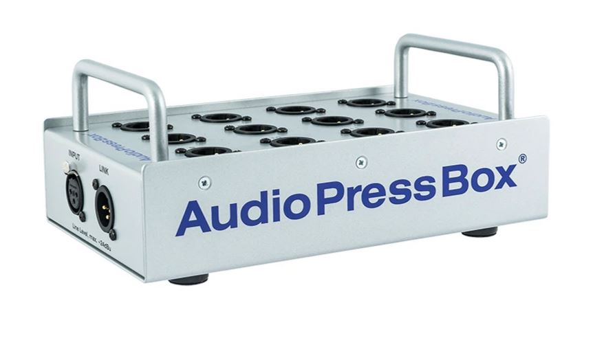 Passive portable stagebox, 1 line in, 12 mic out | Edwards Sound Systems