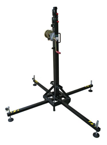 Picture of Telescopic tower with traditional leg system
