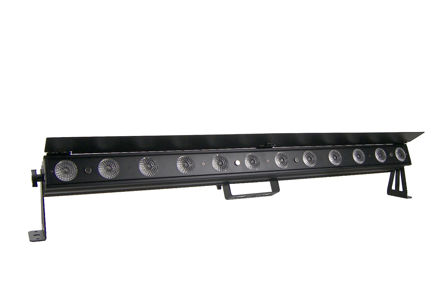 12 x 12W RGBWAU Pixel Control Bar with Barndoor and frost filter ...