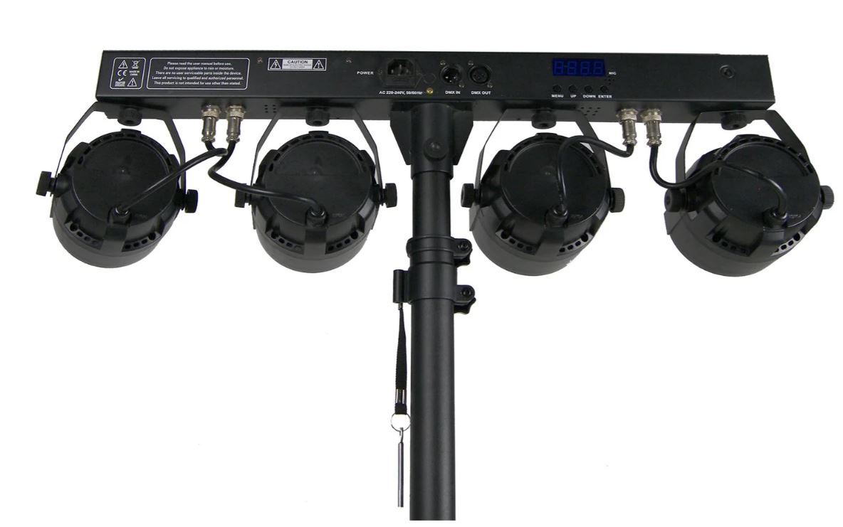 VIVIDBAR2 – Affordable 24 x 4W RGBW LED Lighting Bar for DJs & Parties ...