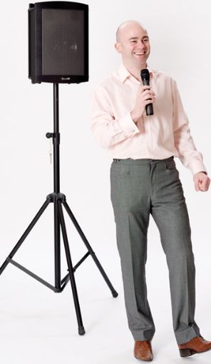 Picture of Challenger 1000 Package with Handheld and Lapel Mics & Speaker stand  