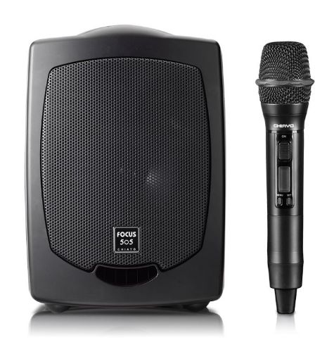Picture of Focus 505 Portable PA with Bluetooth, Wireless Mic & Stand