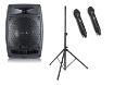 Picture of StagePro Portable PA with two Wireless Mics 
