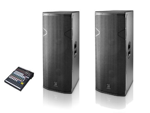 Picture of Hire 2 x DAS VANTEC 215A Speakers + Mixer