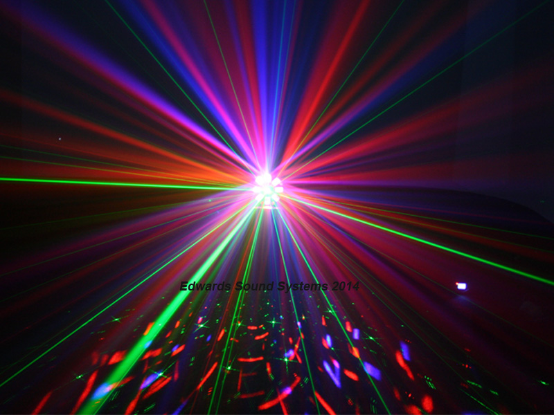 Hire the Mix Laser / LED Swarm / Strobe Effects Light | Edwards Sound ...