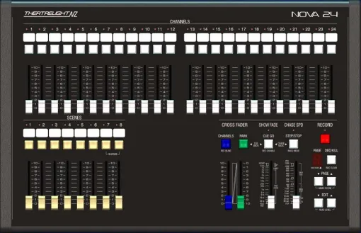 Picture of Hire Theatrelight Lighting Desk (Nova 24)