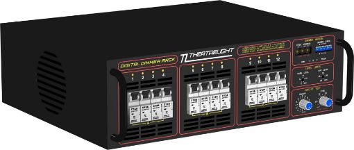 Picture of Hire Theatre light 12 channel dimmer pack 3phase  