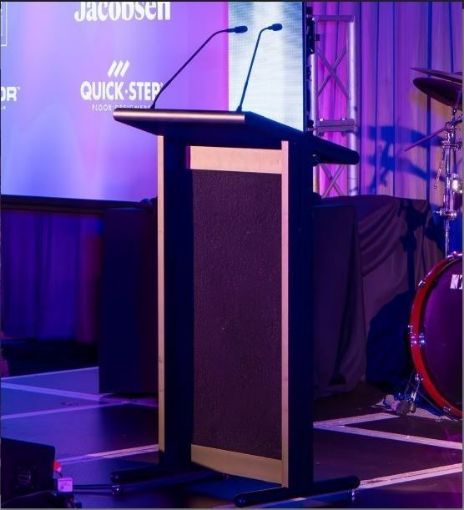 Picture of Premium Lectern with Twin Microphones