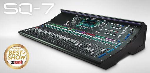 Picture of SQ7 48 Ch Digital Mixer and 2412 Stagebox
