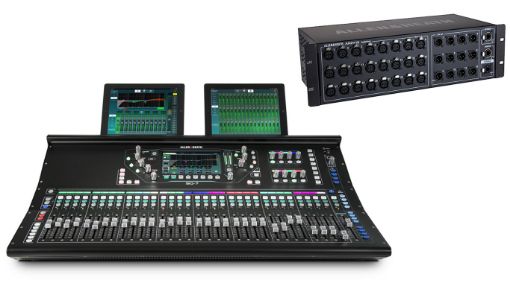 Picture of SQ7 48 Ch Digital Mixer and 2412 Stagebox