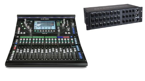 Picture of SQ5 48 Ch Digital Mixer and 2412 Stagebox