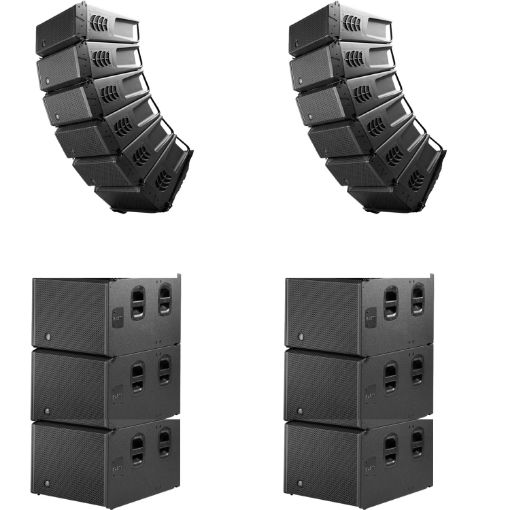 Picture of DAS Event Array Sound System 12+6 (6 + 3)