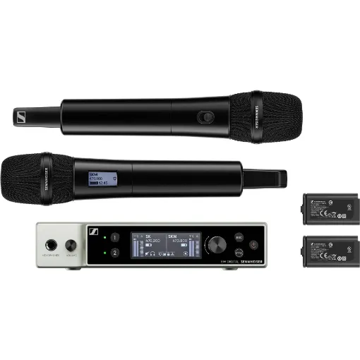 Picture of Sennheiser Digital Dual Wireless Handheld Mic Set (S4-10)