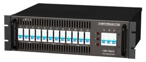 Picture of Theatrelight TLDB-1210 3 phase DB-Pack  distro