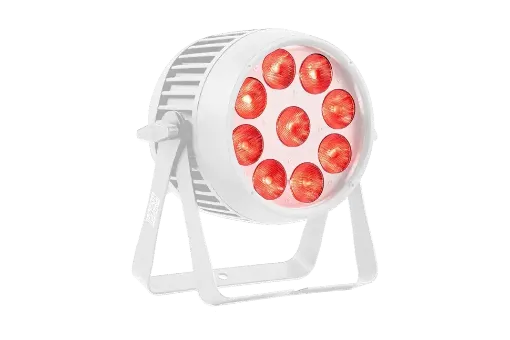 Picture of Outdoor Par IP65 with 9 12W RGBWAU, White, WDMX