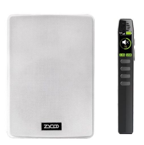 Picture of Network Wall Mount SIP Speaker & Wireless Mic