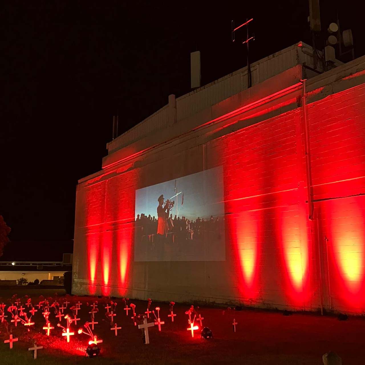 Ceremony Lighting setup