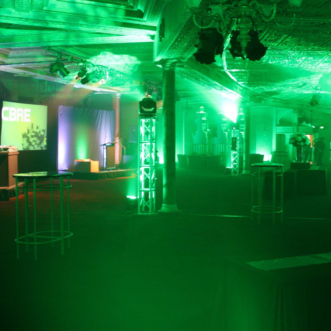 Event Lighting setup