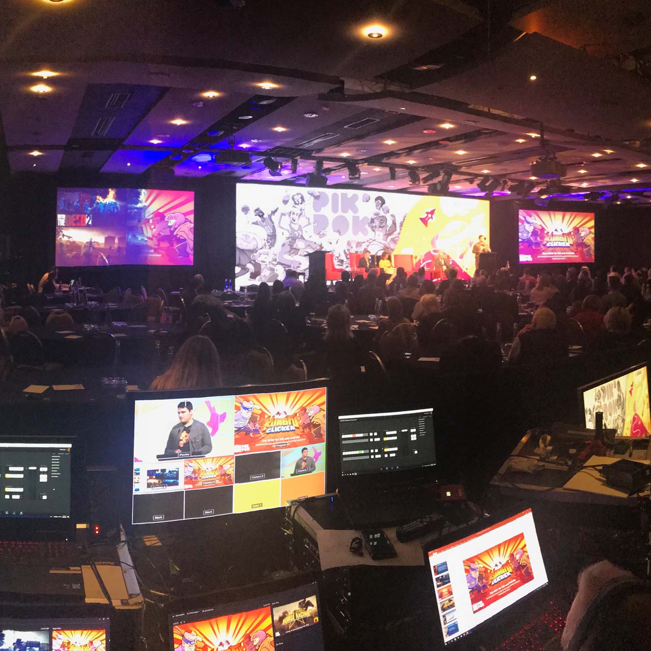 Conference Screen setup