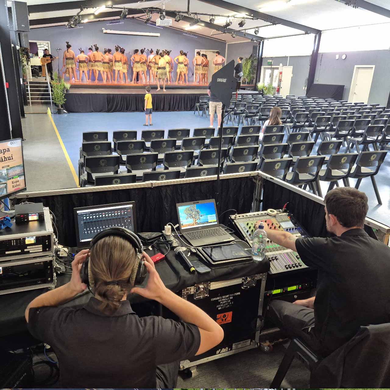 School event setup