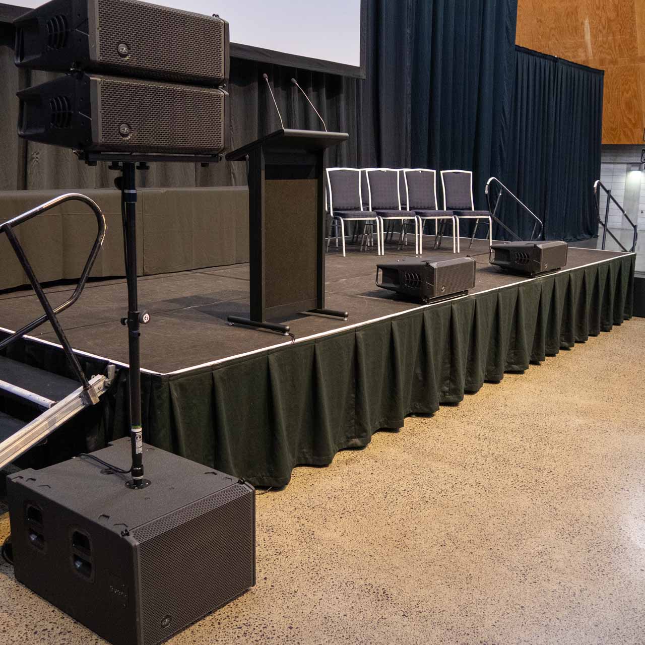 Stage for Awards Night Auckland