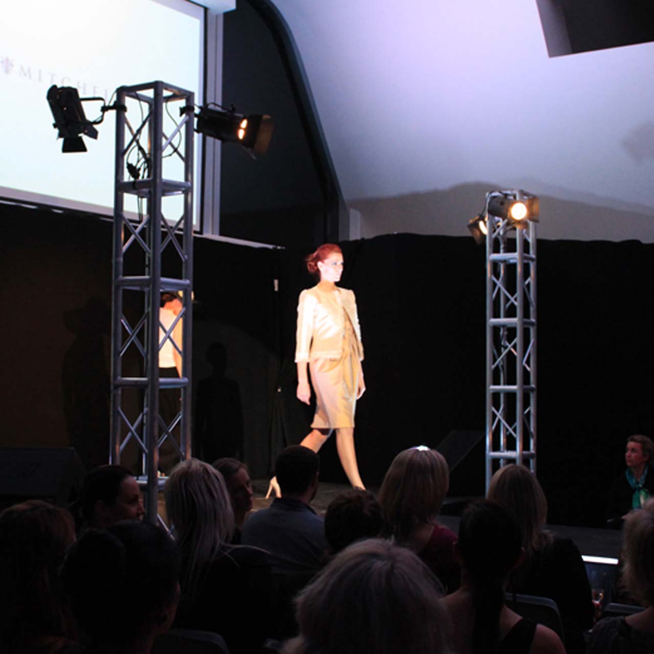 Hire truss, staging and stage lighting