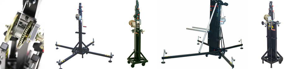 Fenix Speaker Lifting Tower Stands